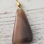 Unusual Pendant Shades of Brown Pendant Photo 1