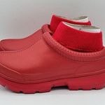 UGG  Women's Tasman X Clogs Waterproof Shoes Clogs 1125730 Size 5 Red Photo 0
