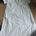 Laurence Tavernier blue and white striped midi dress M Size M Photo 4