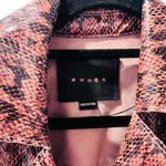 BLANK NYC NWT Snakeskin Faux Leather Trench Coat Size XS Jacket NEW! Photo 3