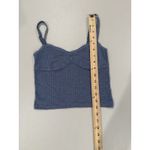 Edikted Crop Tank Top Women XS Cotton Stretch Y2K Babydoll Coquette Romantic Photo 4