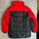 Swiss alps puffy red black jacket Size M Photo 6