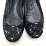 Tory Burch  Women's Black Patent Leather Reva Ballet Flat 6.5 Photo 6
