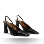 Giuseppe Zanotti  90mm Brendha Sabot pumps in Black Photo 2