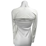 Princess Polly Moran White 2 Piece Long Sleeve Bolero Mini Bodycon Dress Size 2 Photo 2