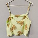ZARA  New Women Sleeveless Linen Blend Embroidered Lingerie Top Size Large Photo 9