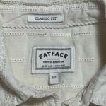 FatFace  Ivory Embroidered Long Sleeve Buttonup Rodeo Cowgirl Peasant XS/S Photo 6