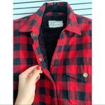 Current/Elliott Current Elliot Buffalo Plaid Workman Shirt Jacket Photo 5