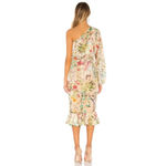 Hemant and Nandita  Veena Dress in Nude Midi Dress Medium XSmall Women's Cocktail Photo 1