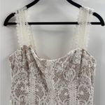 Revolve Bronx and Banco bride bridal wedding white boho Tiffany Blanc Dress Sz medium 6 Photo 6