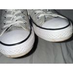 Converse All Star Canvas Shoes Womens Size 10 Gray Marled Low Top Chuck Taylors Photo 11