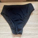 Victoria's Secret VS - Pink - Active - Classic High Waist Black Mini Swim Bottom Photo 0