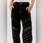 BDG Urban Outfitters NEW Tapered Moto Jean Goth Rave Emo Casual Women Size 26 Photo 9