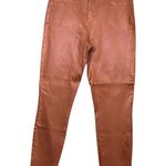 L'Agence  Margot Jeans Womens 31 Brown Java Coated High Rise Skinny Pants USA Photo 10