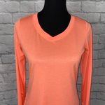 Xersion women S Crewneck Longsleeve dri fit athletic top orange Photo 2