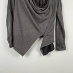 BLANK NYC  Draped‎ Motto Style Jacket Gray XS Photo 6