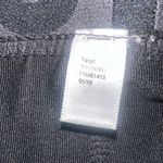 Joy Lab Black Performance Leggings Size M (Est) | Logo Waistband Pintuck Photo 3