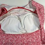 Lands’ End Women’s Square Neck Underwire Tankini Top Size 6 D NWT Red Photo 8