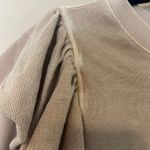 Pistola  Distressed Crew Neck Ruffle Long Sleeve Sweatshirt Sweater‎ Size Small Photo 2