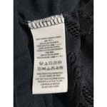 Free People Womens Size 2 Lovers Folk Song Dress Black Side Zip Cutout Back Lace Photo 10