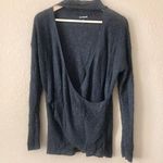 EXPRESS choker style wrap sweater Photo 0