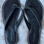 Banana Republic Black Leather Women's Sandals Photo 0