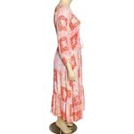 Roller Rabbit Maisie Patchwork Olaya Maxi Dress, Pink, XL Photo 9