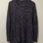 Como Black  Women’s Long Loose Knit Sweater Size Small Photo 0
