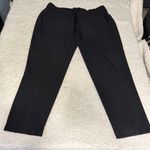 Vineyard Vines Black Athletic Pants with Elastic Waistband and Smooth Fabric Photo 0