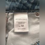 Hidden Red & White Striped Jeans Shorts Blue Size M Photo 7