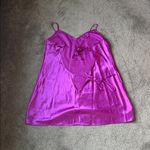 Dreamgirl  Purple Satin Two Piece Robe & Chemise Set SIZE 1X/2X Photo 5