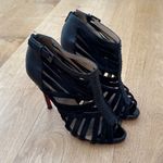 Christian Louboutin Stiletto Pumps Velvet Karina Size 39.5 Black Photo 0