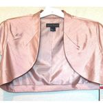Jessica Howard Dress Womens 2 Pieces 14 Pink Fit & Flare Belted, Beaded, Jacket Photo 8