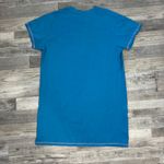 Little Blue House Teal Sleeping Dog Graphic Night Shirt Short Sleeve H16 Photo 4