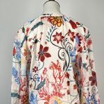 Johnny Was NWOT  Hanns Floral Silk Tunic Bohemia SHIRT Blouse Sz S Photo 6