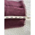 Madewell  Modal Cashmere Rectangle Scarf Wrap Womens Burgundy 56 X 76 Photo 2