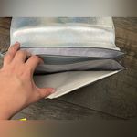 EXPRESS ‎ silver clutch new Photo 3