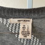 DKNY Jeans cotton grey wrap cardigan Photo 5