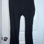 Unbranded Black Basic Flare Wide Leg Loungewear Leggings Cotton Spandex Sz XXL Photo 0