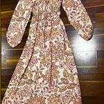 Fourteenth Place Emery Floral Long Sleeve Midi Dress Photo 4