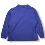 Patagonia Vintage ‎ Long Sleeve Polo Shirt Royal Blue Womens 12 Photo 1