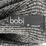 Bobi Los Angeles Off-Shoulder Half Sleeve Knit Top Charcoal Gray Size Medium Photo 6