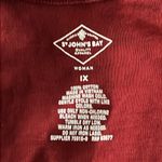 st. john's bay St. John’s Bay Women’s Long sleeve tees (3) - Burgundy, Fuschia & Blue - Size 1x Photo 1