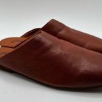 Free People NWB  Reese Flat leather mules size 36 US 5.5 brown 1769 Photo 4
