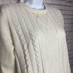 Karen Scott  Petites Pullover Sweater Ivory Size Large Petite Photo 5