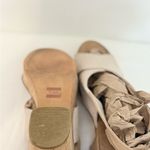 Toms Ibiza Sandals Women’s Size 8.5 Beige Cork Platform Block Heel Photo 8