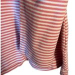 White Stag Vtg Striped Lace Trim Top Pink & White Cotton Babydoll Y2K Size L Photo 5