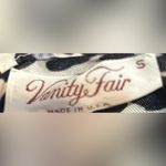 Vanity Fair Black and White Animal Print two piece lingerie size S Photo 3