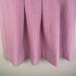 Maeve Anthropologie Ballad Swing Skirt Pleated Embroidered Geometric Print Small Photo 2