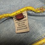 Miss Me Denim Jacket Embellished Rhinestone Cross Rock Cropped Blue Size Large Photo 7